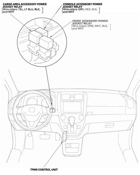 2011 Honda Crv Starter Relay Location