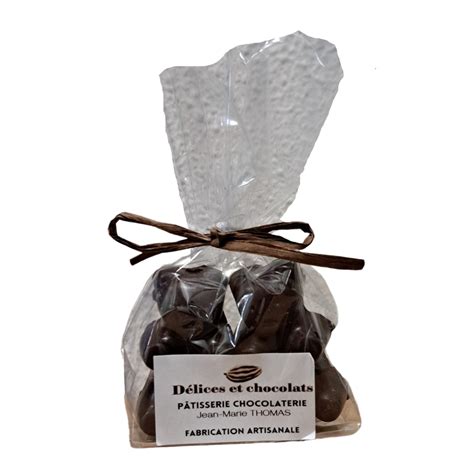 OURSONS GUIMAUVE CHOCOLAT NOIR DELICES ET CHOCOLATS DELICES ET