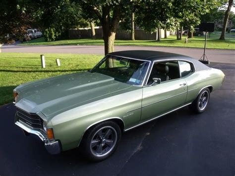 Purchase used 72 Chevelle Malibu pro touring semi-restored 2 owner 42K miles in Schenectady, New ...