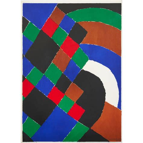 Bid Now Sonia Delaunay Rythme Couleur December