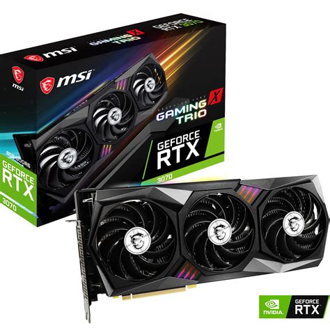 MSI GeForce RTX 3070 Gaming X Trio 8GB Graphic Card - Walmart.com