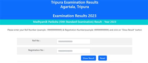 Tbse Th Th Result Out Live Updates Tripura Hs Madhyamik