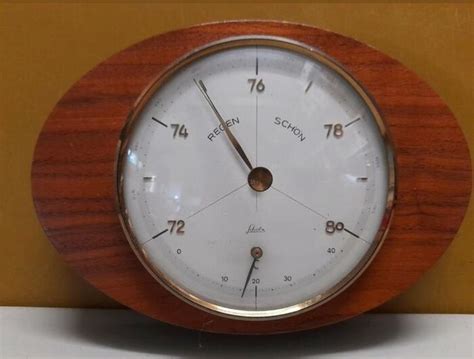 Barometer (1) - Wood - Catawiki