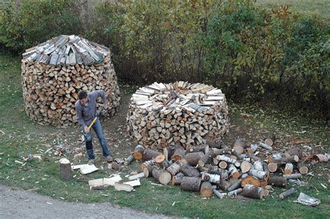 The Best Way To Stack Firewood Canadian Or Scandinavian Union Wood Co