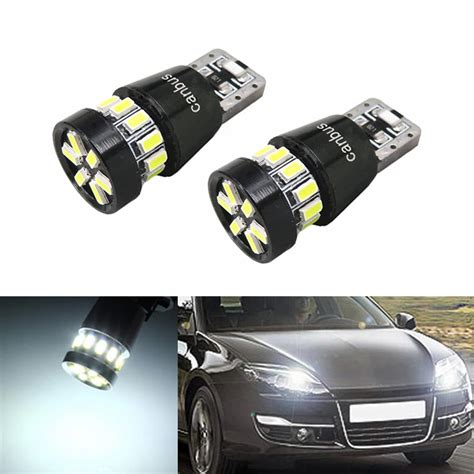 X Canbus Car Smd T Led W W Projector Lens Auto Lamp Light Bulbs