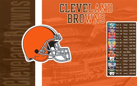 Cleveland Browns Schedule 2016 Wallpapers - Wallpaper Cave