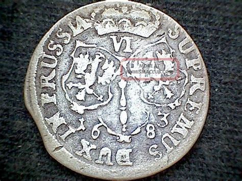 Germany Brandenburg Friedrich Wilhelm Groschen Silver