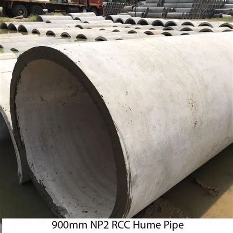 Mm Rcc Hume Pipes For Industrial Water At Piece In Bibinagar