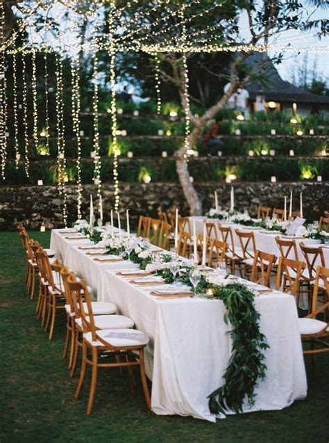 20 Awesome Outdoor Garden Wedding Ideas To Inspire