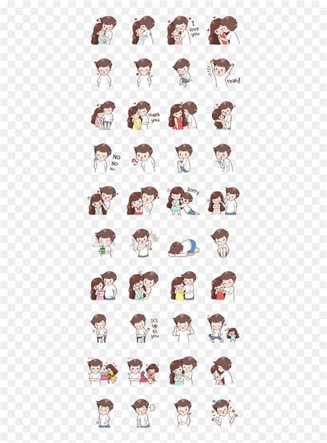 Cute Couple Png Boobib Cute Couples Hd Png Download Potato Couple Stickers For Whatsapp