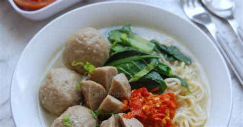 Resep Bakso Sapi oleh Fitri Sasmaya - Cookpad