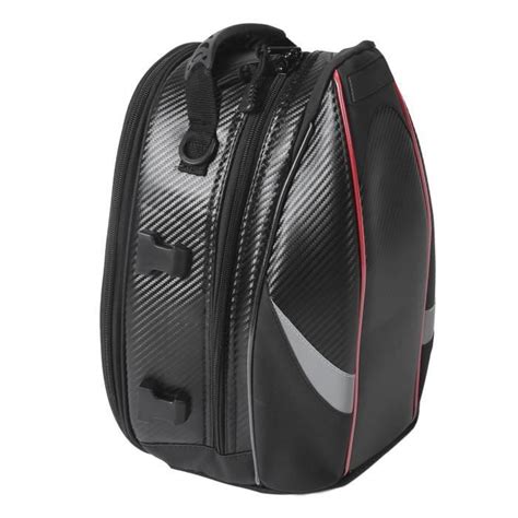 Dilwe Sac De Si Ge Sacoche De Selle Arri Re Pour Moto Avec Housse De