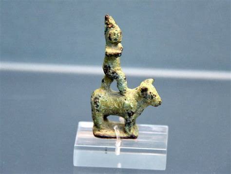 Figure Of The Hittite God Teshub Bronze Figurine Cradle Of