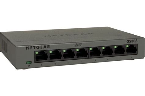 Switch Netgear GS308 8 ports gigabit en métal