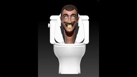 Skibidi Toilet 3d Model YouTube