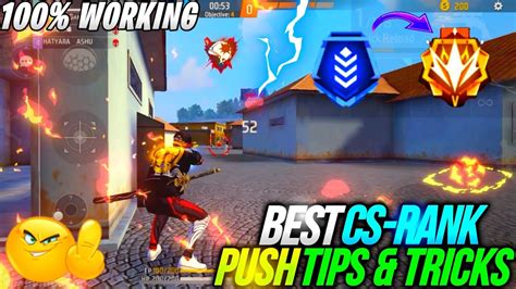 Cs Rank Push Tips And Tricks How To Push Cs Rank In Free Fire Cs