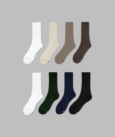 MUSINSA IL O GONG CHIL 4PACK 4PACK 1507 Embo Athletic Color Socks