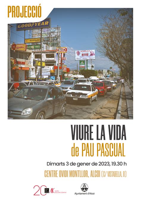 Projecció Documental Viure la Vida de Pau Pascual al Centre Ovidi