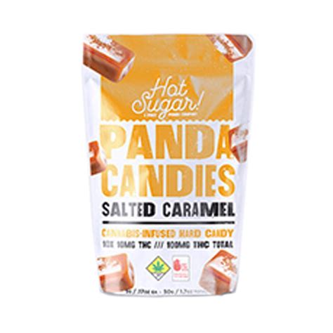 Salted Caramel Single 10mg Hot Sugar Panda Candies Jane