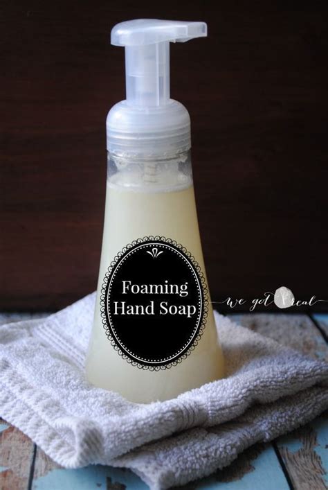 How To Make Your Own Foaming Hand Soap Diy Foaming Hand Soap Foaming