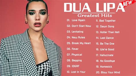 Best Songs Of Dua Lipa Dua Lipa Greatest Hits Full Album 2022 Youtube