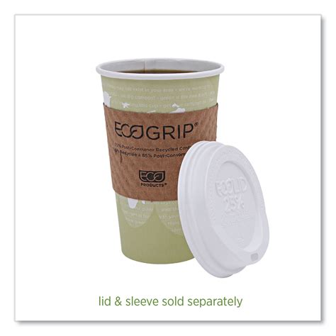 Eco Products World Art Renewable And Compostable Hot Cups Oz Tan