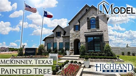 New Construction Homes In Dallas Model Home Highland Homes Painted