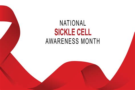 National Sickle Cell Awareness Month Background 27164076 Vector Art At Vecteezy