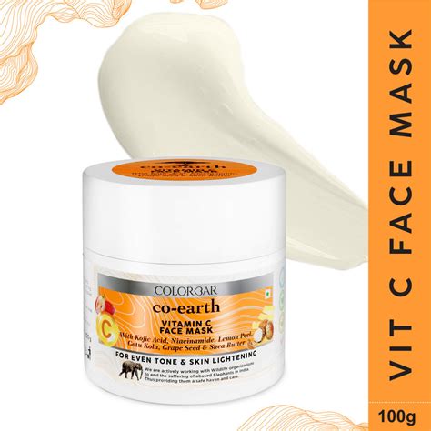 Colorbar Co-Earth Vitamin C Face Mask Reviews Online | Nykaa