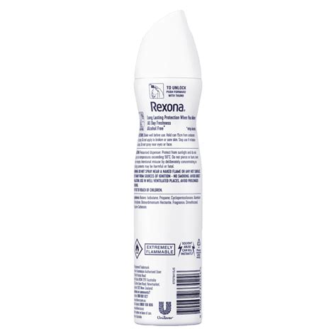 Rexona Hypo Allergenic Anti Perspirant Spray 250ml Discount Chemist