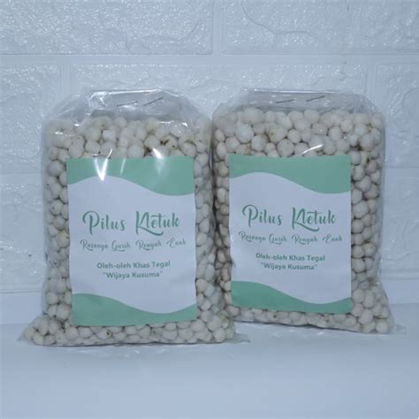 Jual Pilus Kletuk Kucai Oleh Oleh Khas Tegal Shopee Indonesia