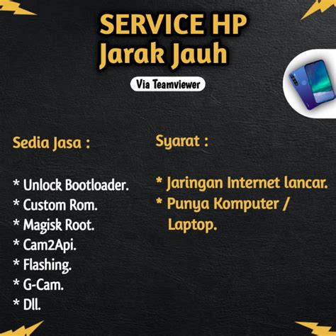 Jual Ubl Flashing Magisk Root Custom Rom Hp Android Jarak Jauh