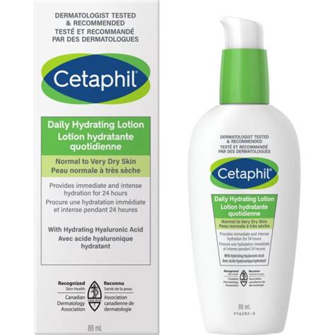 Cetaphil Daily Hydrating Lotion With Hyaluronic Acid 88 Ml Ctc Health