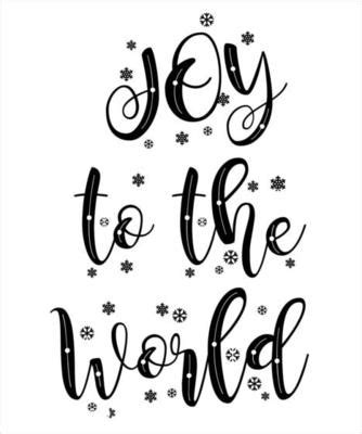 Joy To The World Vector Art, Icons, and Graphics for Free Download