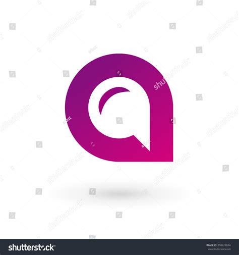 Letter Speech Bubble Logo Icon Design Stock Vector Royalty Free