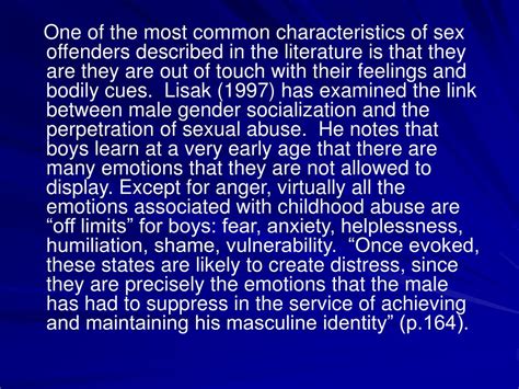 PPT Sex Offender Treatment The Brain Attachment Theory And Trauma Processing PowerPoint