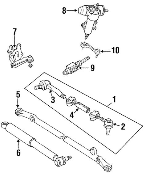 Steering Gear Linkage For 1993 Toyota Pickup Longo Toyota Parts