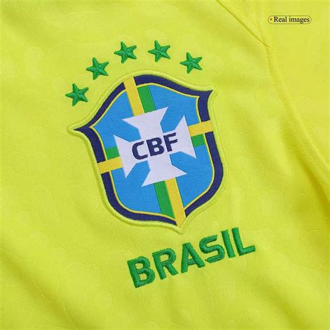 VINI JR #20 Brazil Home Soccer Jersey Custom World Cup Jersey 2022