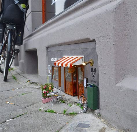 AnonyMouse Artists Create an Incredibly Detailed Café and Shop for the Mice of Malmö, Sweden