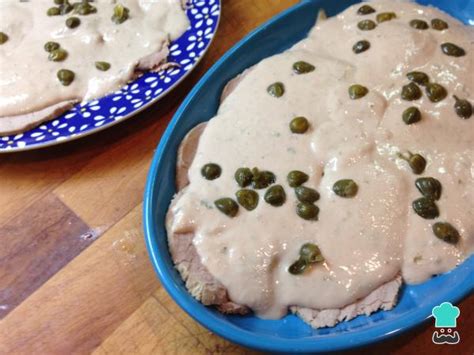 Vitel Toné Receta original FÁCIL y RÁPIDA