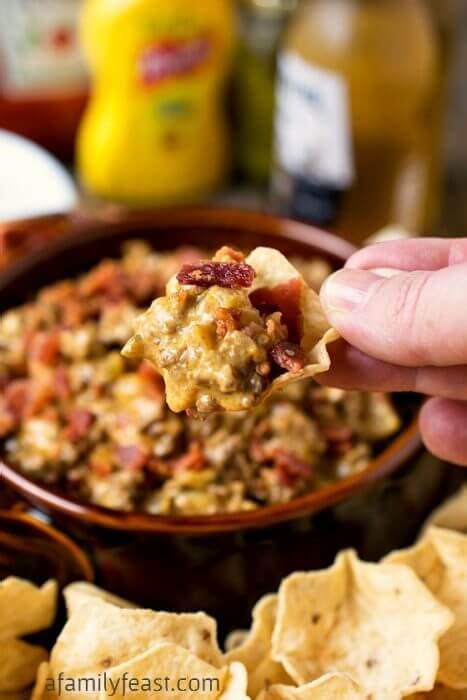 Bacon Cheeseburger Dip - A Family Feast®