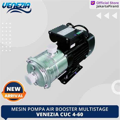 Jual Mesin Pompa Air Pendorong Booster Pump Multistage Stainless