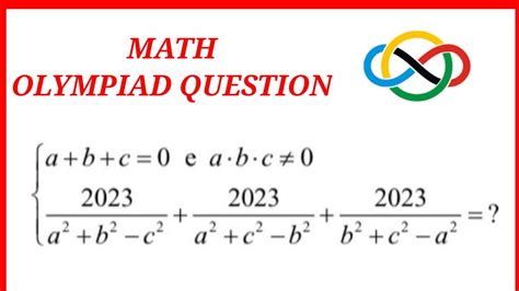 Math Olympiad Question A Nice Olympiad Math Problem Mathsolympiad Youtube