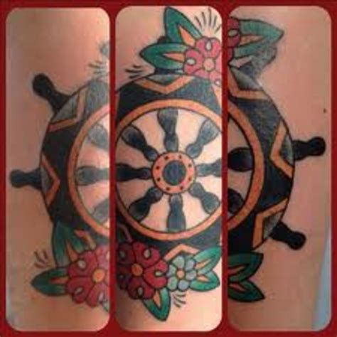 Ships Wheel Tattoos—designs And Meanings Tatring