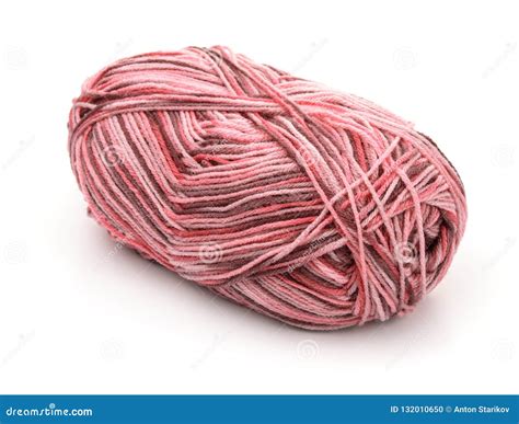 Skein of Multicolor Knitting Yarn Stock Photo - Image of pink ...