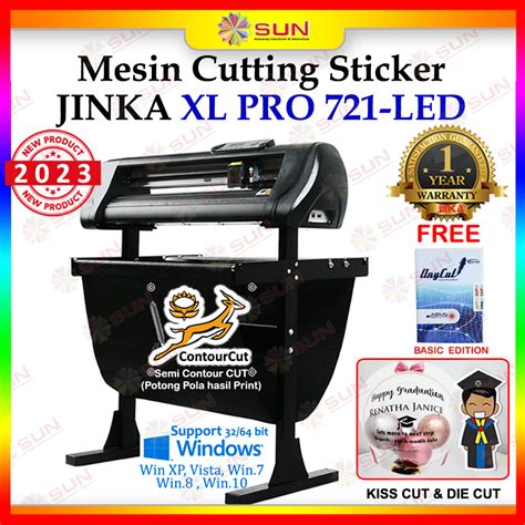 Jual Mesin Cutting Sticker Jinka Pro 721 XL Pro LED Contour Cut