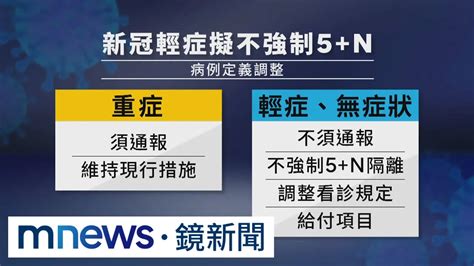 春節後擬僅通報重症 新冠輕症「不強制」5 N隔離｜ 鏡新聞 Yahoo奇摩汽車機車