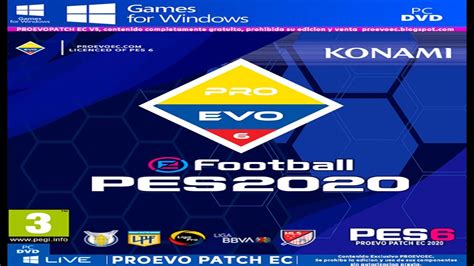 Pro Evo Patch Ec Parche Sudamericano Para Pes Youtube