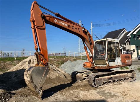 Used Hitachi Ex120 Excavator For Sale In Japan