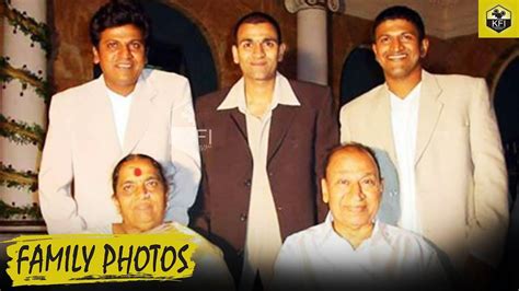 Rajkumar Family / Power Star Puneeth Rajkumar Family Pictures - YouTube ...